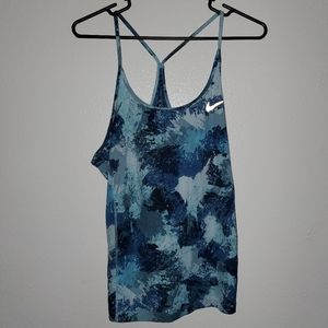 Nike blue tank top